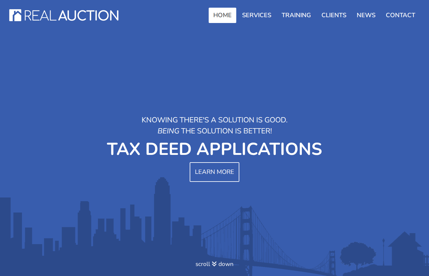 Step 1: Go to the Okaloosa County Auction Calendar