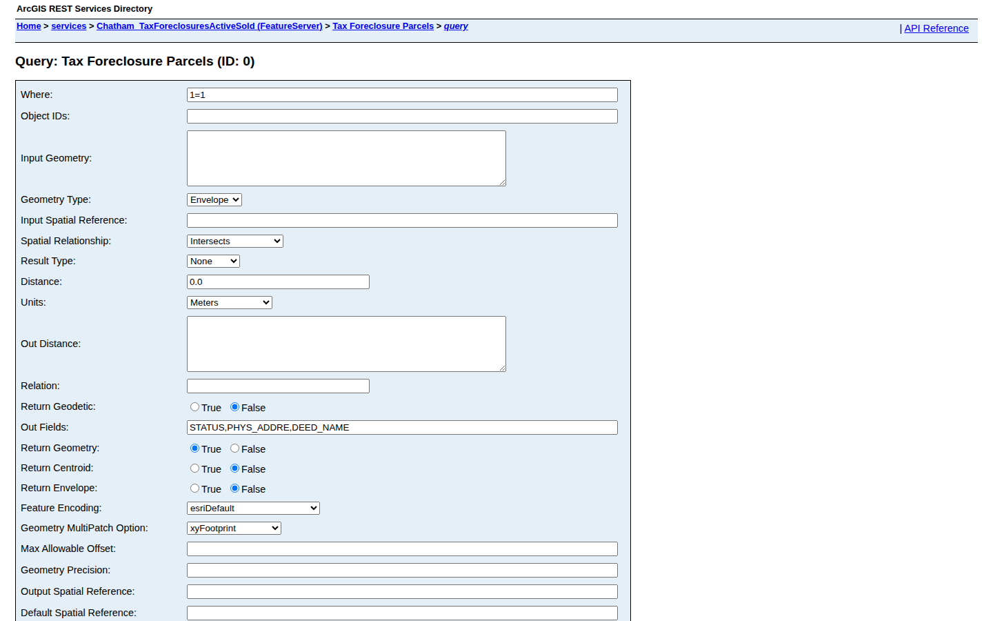 Step 4: List the current foreclosure records — Chatham County, North Carolina tax foreclosure