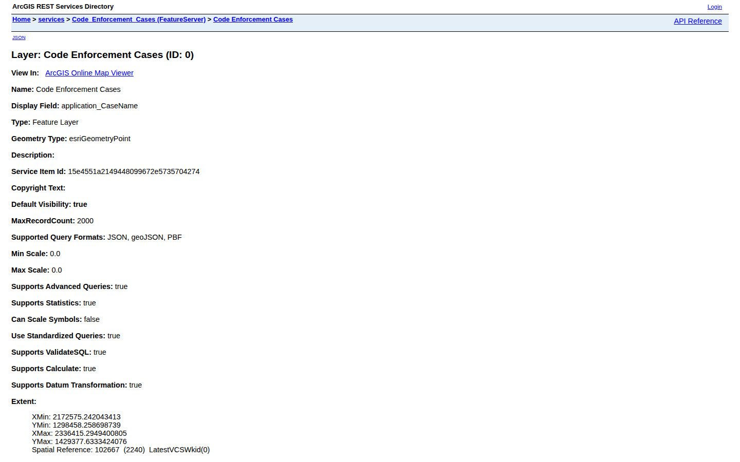 Step 3: Open the full Code Enforcement Cases layer — DeKalb County, Georgia code violations