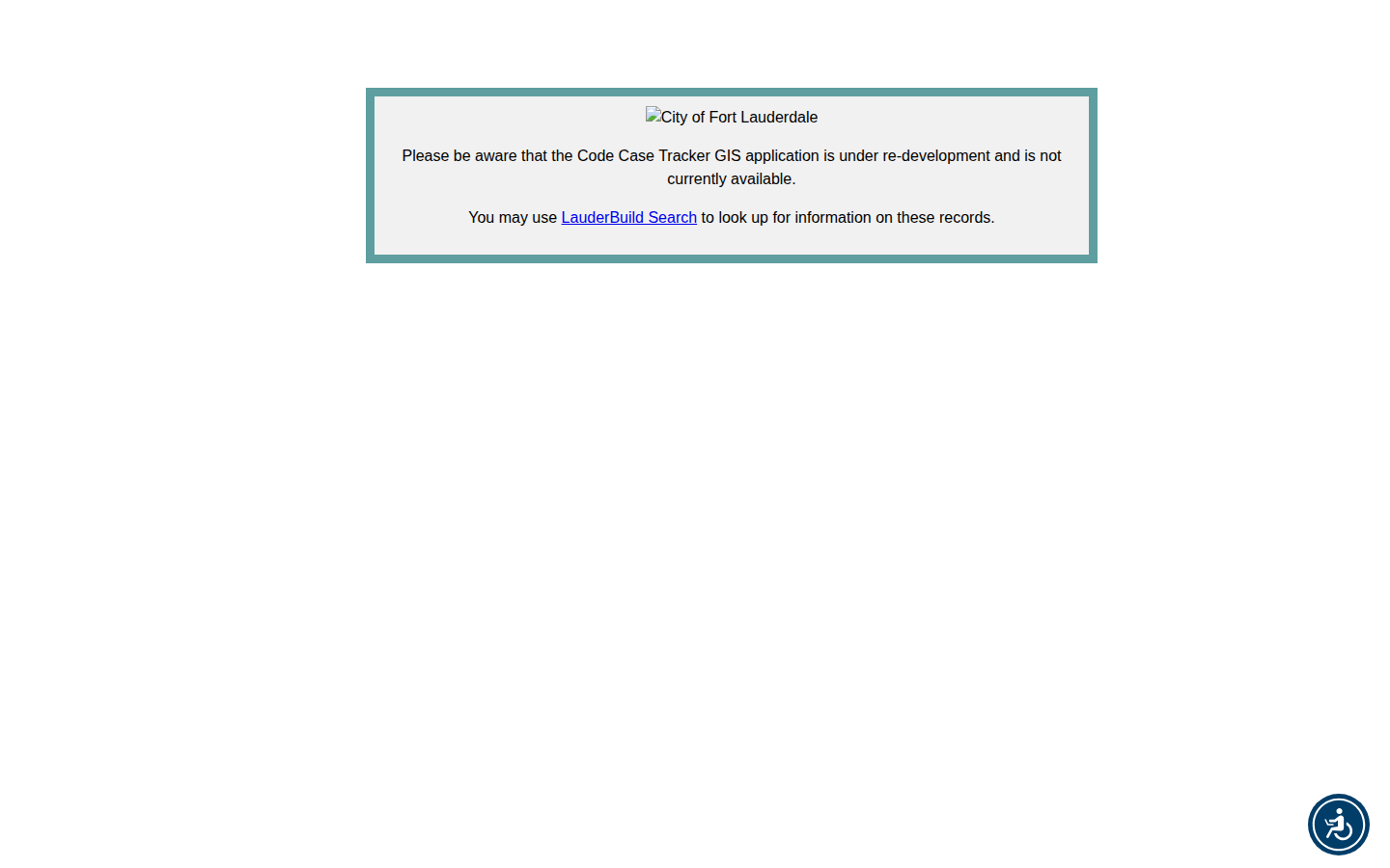 Step 1: Know where the data lives — Broward County, Florida code violations