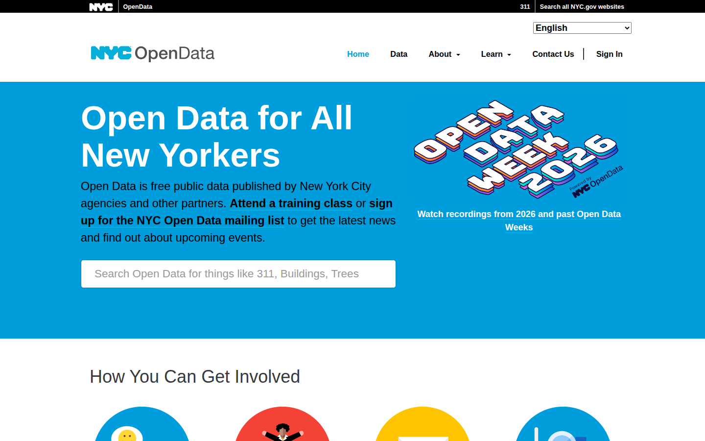 Step 1: Go to the NYC Open Data Portal — New York County, New York code violations